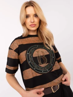 Halenka CLM BZ 0004.50 černá a béžová