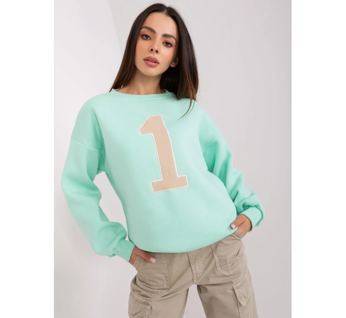 Mikina EM BL 617 9.11X máta