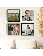 Plakát v rámu - 4x čtverec 20x20 - fotografie 