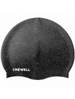 Silikonová plavecká čepice černá model 21998286 - Crowell Silikonová plavecká čepice černá model 21998286 - Crowell