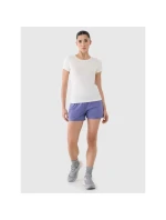 Dámské tréninkové tričko regular rychleschnoucí 4F 4FRSS25TFTSF1235-11S