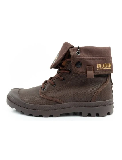 Pánská sportovní obuv Baggy model 21864456 kotníkové tenisky fashion dark brown - Palladium Pánská sportovní obuv Baggy model 21864456 kotníkové tenisky fashion dark brown - Palladium