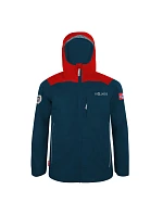 Dětská bunda Trollkids Bergen Jacket bright red/mystery blue (610-410) do deště pro chlapce/dívky Dětská bunda Trollkids Bergen Jacket bright red/mystery blue (610-410) do deště pro chlapce/dívky