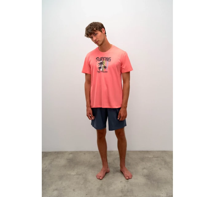 Vamp - Pohodlné dvoudílné pánské pyžamo 16674 - Vamp