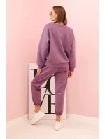 Komplet mikina + kalhoty máslový fialový Komplet mikina + kalhoty máslový fialový