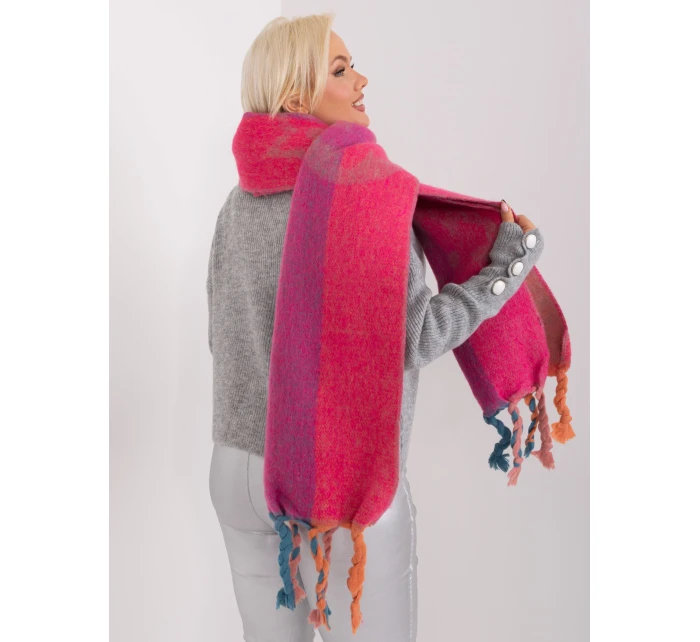 Szalik AT SZ model 19349305 fuksjowy - FPrice Szalik AT SZ model 19349305 fuksjowy - FPrice