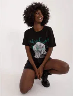 T shirt PM TS model 21185770 czarny - FPrice