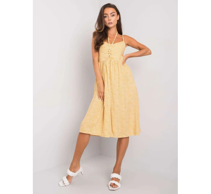 Šaty RO SK 8009 1.87P žlutá