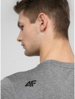 Pánské funkční tričko 4F H4L22-TSMF352 šedé