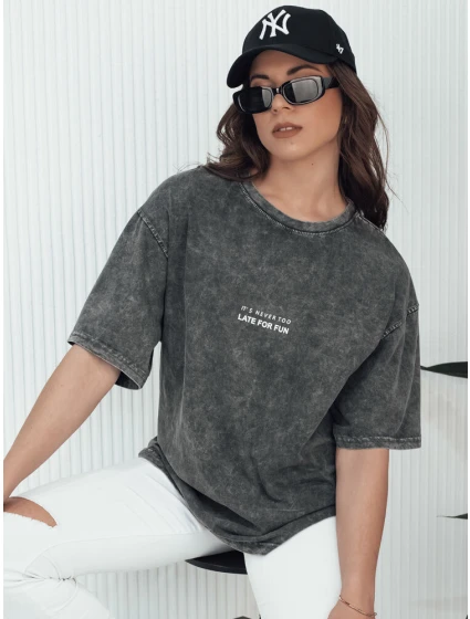 Dámské tričko graphite Dstreet model 21977341 - FashionStreet Dámské tričko graphite Dstreet model 21977341 - FashionStreet