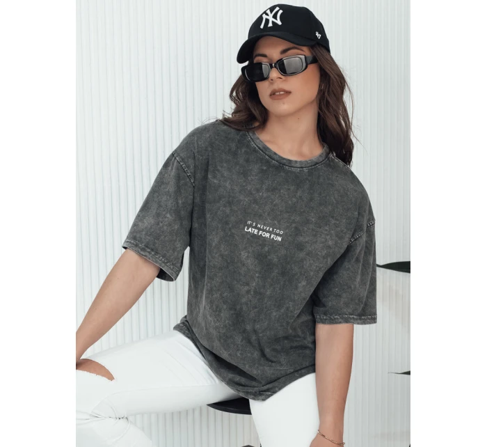 Dámské tričko graphite Dstreet model 21977341 - FashionStreet Dámské tričko graphite Dstreet model 21977341 - FashionStreet