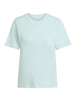 Dámské bavlněné tričko Essentials Small Logo světle modrá model 22261358 - ADIDAS