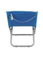 PLÁŽOVÉ SKLÁDACÍ KŘESLO MODRÉ PLÁŽOVÉ SKLÁDACÍ KŘESLO MODRÉ