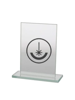 Gravírovaná skleněná trofej