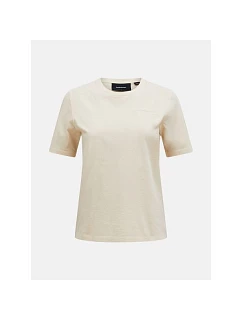 Tričko Original Small Logo Tee model 22231790 béžové - Peak Performance