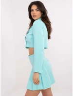 Żakiet DHJ ZT model 22003968 mietowy - FPrice Żakiet DHJ ZT model 22003968 mietowy - FPrice