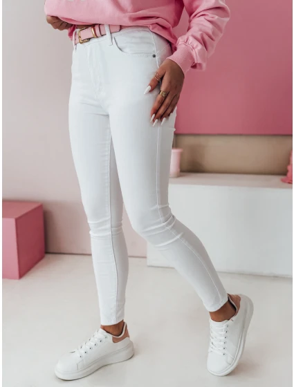 Dámské džínové kalhoty FURY white FashionStreet UY2500