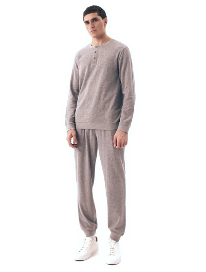 Pánské pyžamo model 20905566 Desert grey - Henderson