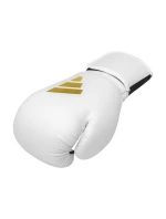 Bílo-zlaté boxerské rukavice Adidas SPEED 50 Bílo-zlaté boxerské rukavice Adidas SPEED 50