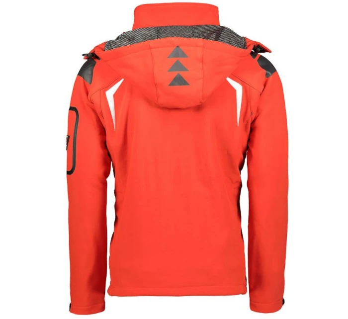 Geographical Norway pánská sportovní bunda Techno MEN 056 BS3 s nastavitelnou kapucí nepromokavá červená (WU1060H/GN) pánské