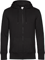 B&C KING Zipped Hood_° Pánská mikina s kapucí 01.U03K black pure B&C KING Zipped Hood_° Pánská mikina s kapucí 01.U03K black pure