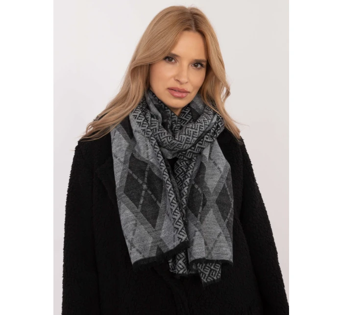 Chustka AT CH model 20692105 szaro czarny - FPrice
