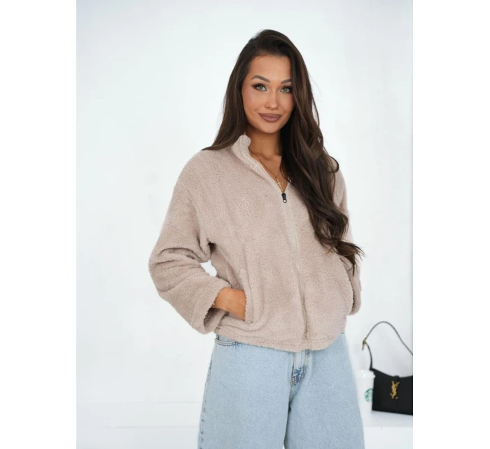 Bluza CS BL model 21920859 jasny beżowy - FPrice Bluza CS BL model 21920859 jasny beżowy - FPrice