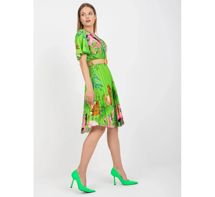 Šaty DHJ SK 15817.32 světle zelená