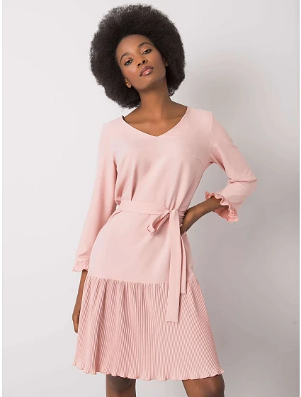 Šaty LK SK model 15406559 tmavě růžová - FPrice