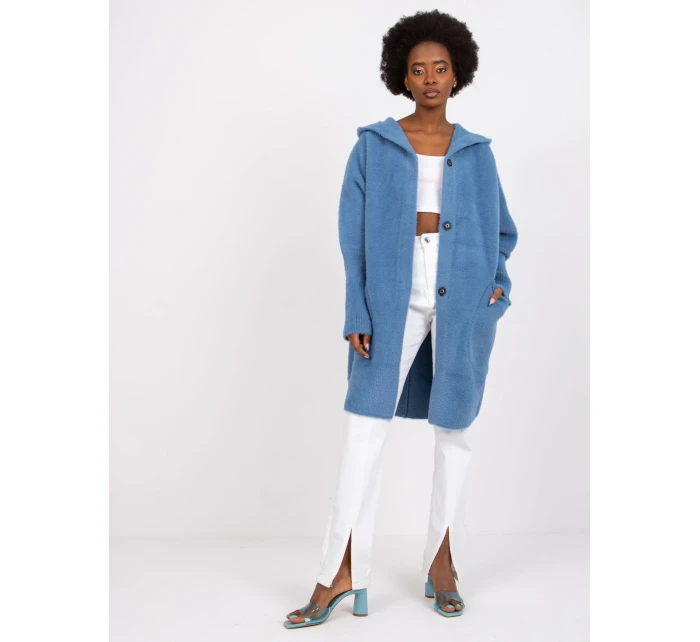 Dámský kabát MBM PL model 17517498 tmavě modrý - FPrice