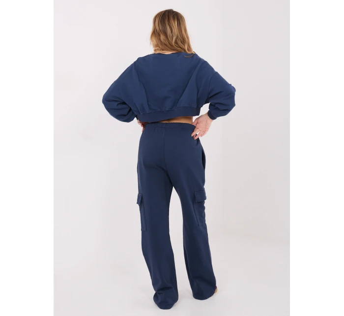 Kalhoty WT SP A1275.02P námořnická modř Kalhoty WT SP A1275.02P námořnická modř