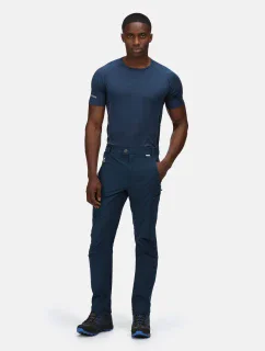 Pánské outdoorové kalhoty Highton Trs RMJ216R-ZV7 tmavě modré - Regatta