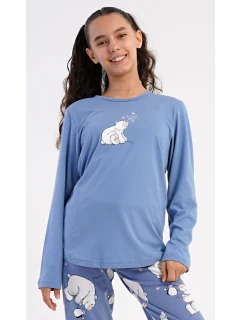 Dětské pyžamo dlouhé Méďa a model 21417060 - Vienetta Kids