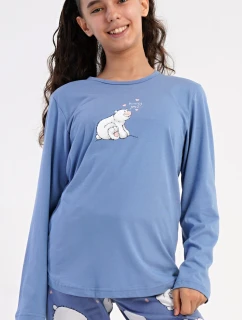 Dětské pyžamo dlouhé Méďa a model 21417060 - Vienetta Kids