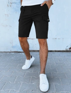Pánské černé šortky FashionStreet SX2431