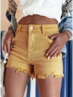 Dámské šortky žluté model 21977820 - Dstreet