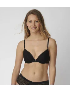 Dámská podprsenka Push-up Aura Spotlight WHU černá - Triumph