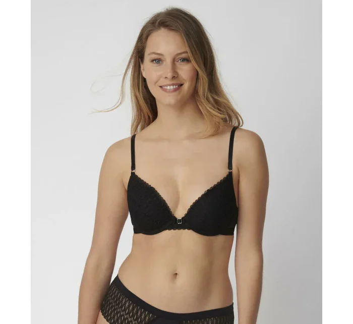 Dámská podprsenka Push-up Aura Spotlight WHU černá - Triumph