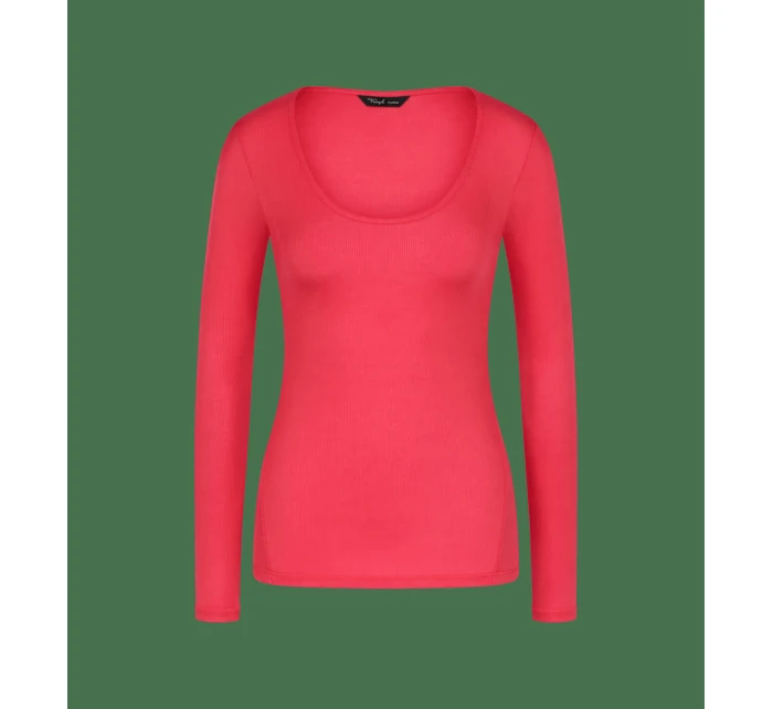 Beauty Layers Top Scoop Neck - ORANGE - TRIUMPH ORANGE - TRIUMPH