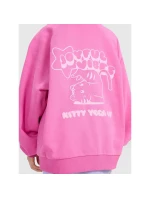 Dívčí nepruhovaná mikina s kapucí 4F 4FJRAW25TSWSF2439-54S