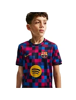 Dětské tričko Nike FC Barcelona, vínovo-modré, II1752 621 Dětské tričko Nike FC Barcelona, vínovo-modré, II1752 621