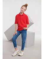 Dětské piqué polo 10. bright red model 22473550 - Russell Athletic