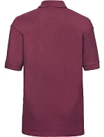 Russell Athletic 539B Dětské piqué polo 10.539B burgundy