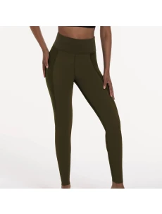 sport. kompres. kalhoty kompresivní 1687 dark olive - Active