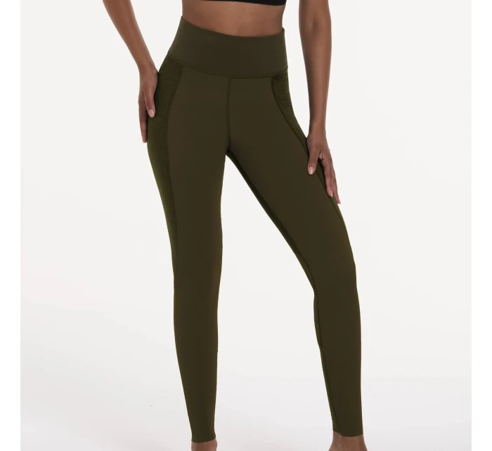 sport. kompres. kalhoty kompresivní 1687 dark olive - Active