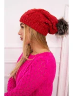 Fleecová čepice Sandra model 18750731 - K-Fashion Fleecová čepice Sandra model 18750731 - K-Fashion