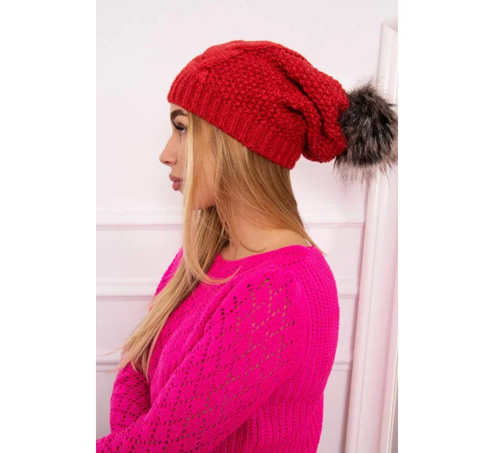 Fleecová čepice Sandra model 18750731 - K-Fashion Fleecová čepice Sandra model 18750731 - K-Fashion