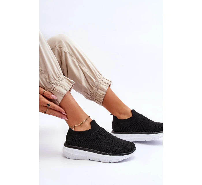 Dámská nazouvací sportovní obuv Černá Ferive