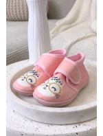 Dětské bačkory na suchý zip růžové Katline Dětské bačkory na suchý zip růžové Katline