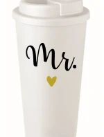 MR. - bílý termohrnek 475 ml